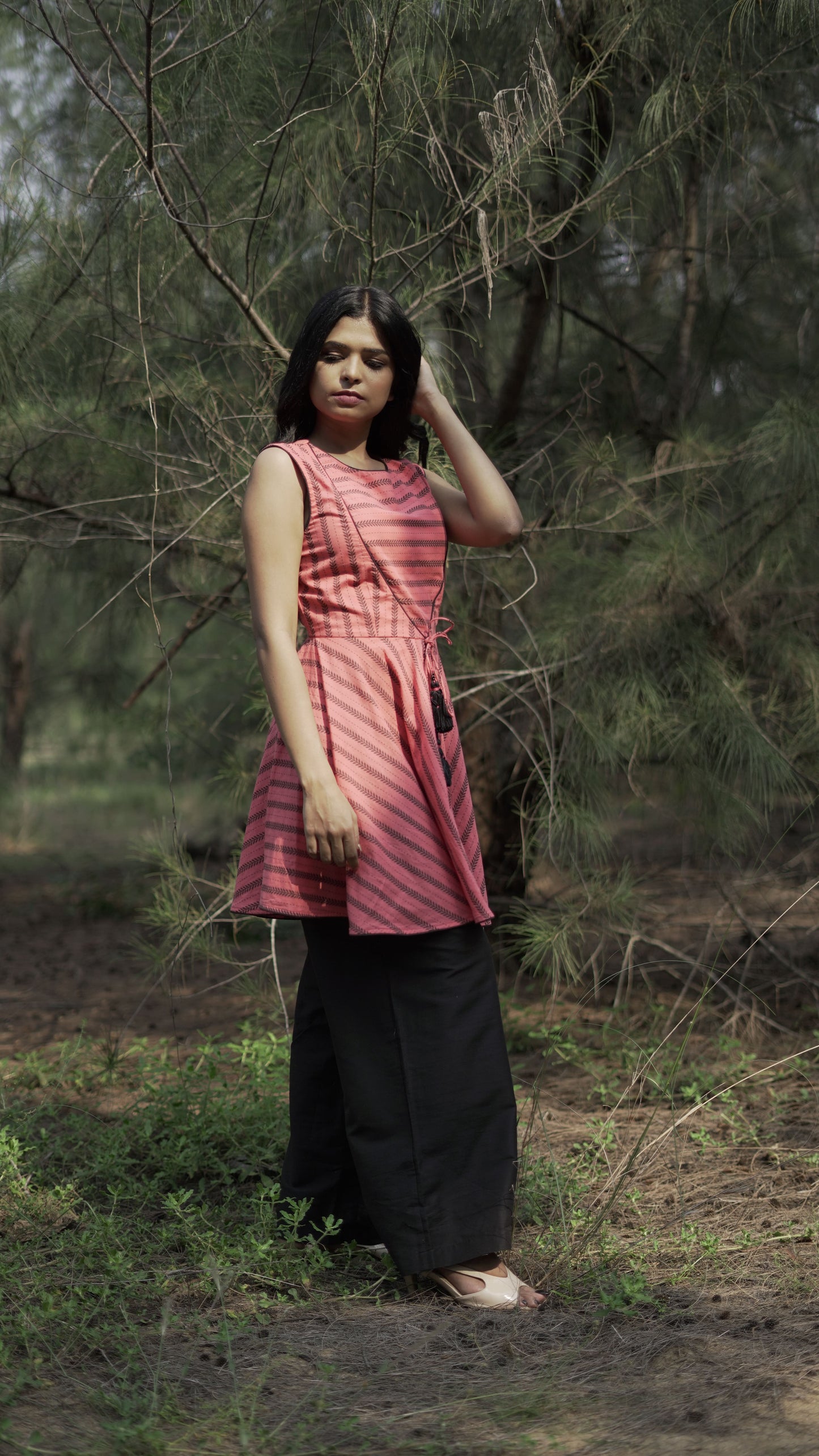 anka Peplum top with palazzo pant-min.JP
