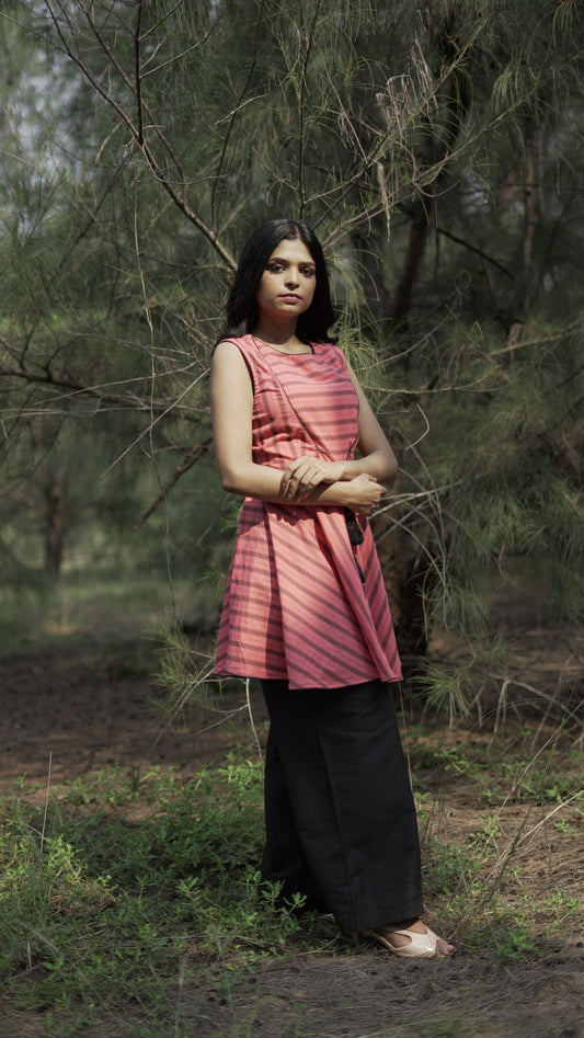 anka Peplum top with palazzo pant1-min.J