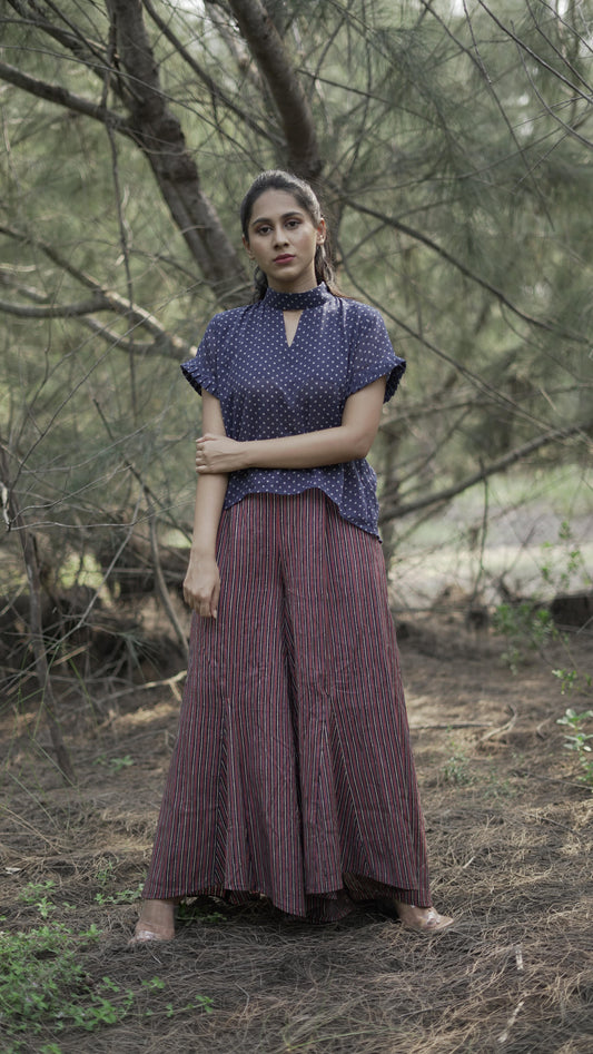 anka High low top with high low pant-min