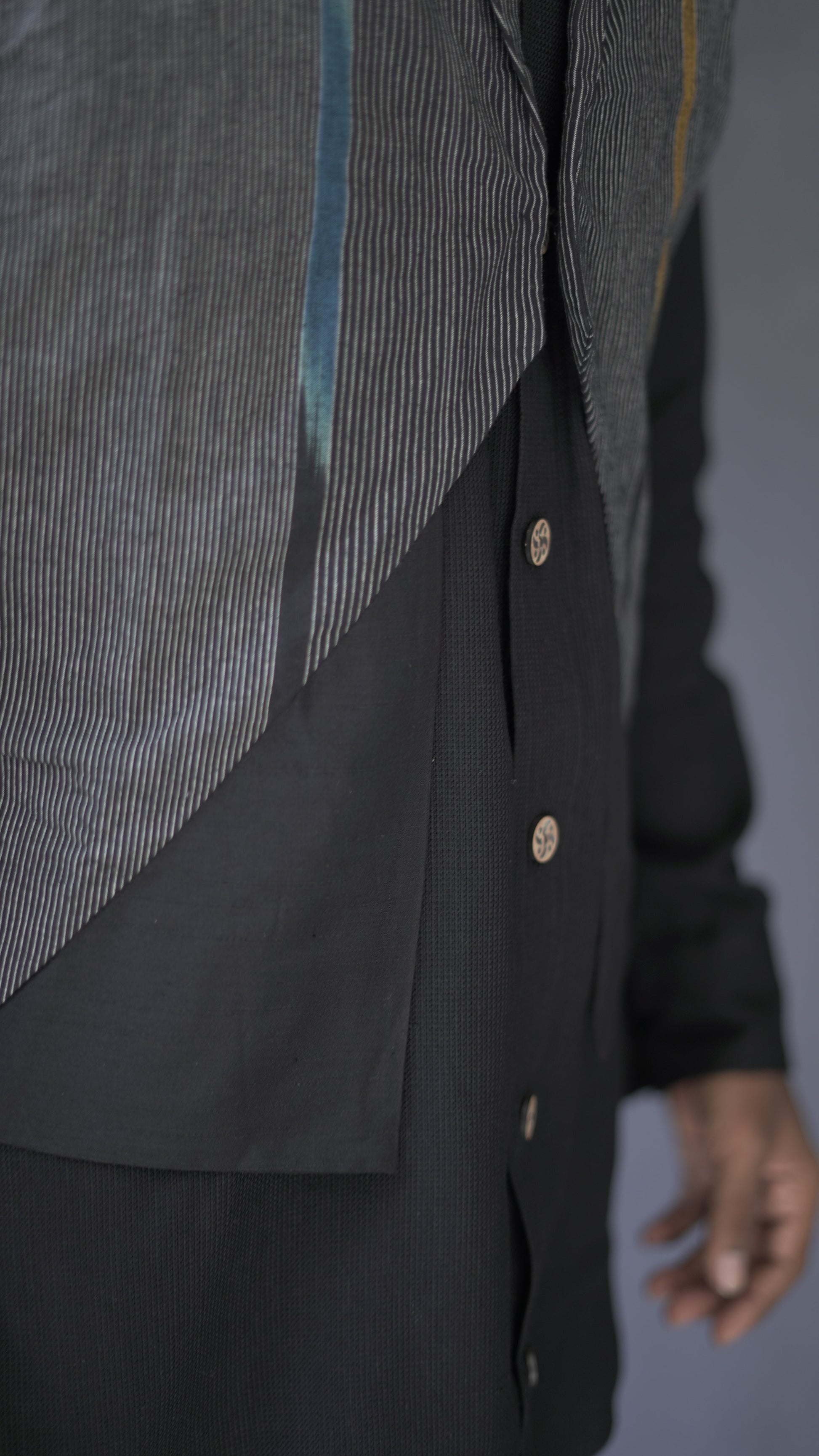 anka Shirt withWaist Coat and chudidhar 